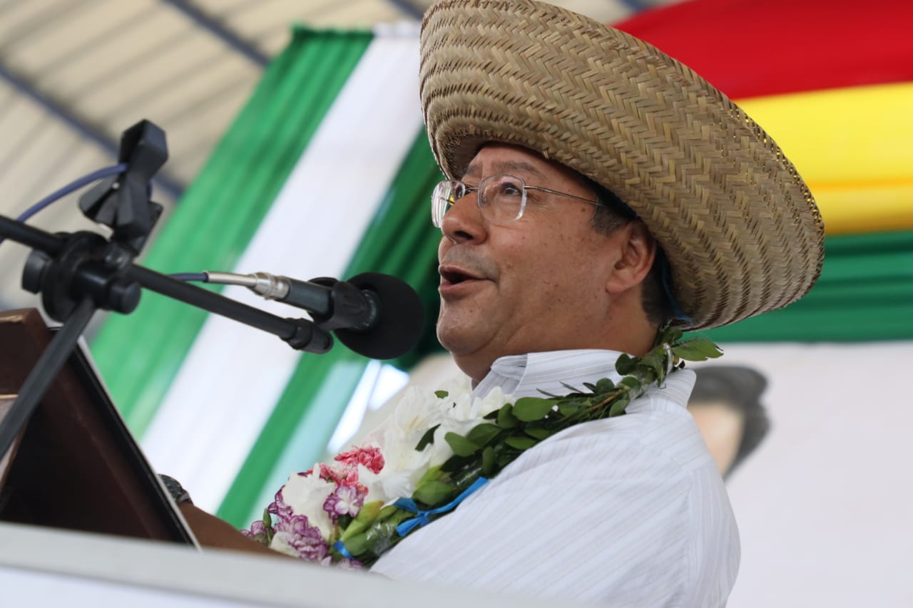 Arce afirma que Bolivia muestra que la calidad de su gestión económica es de las mejores del planeta