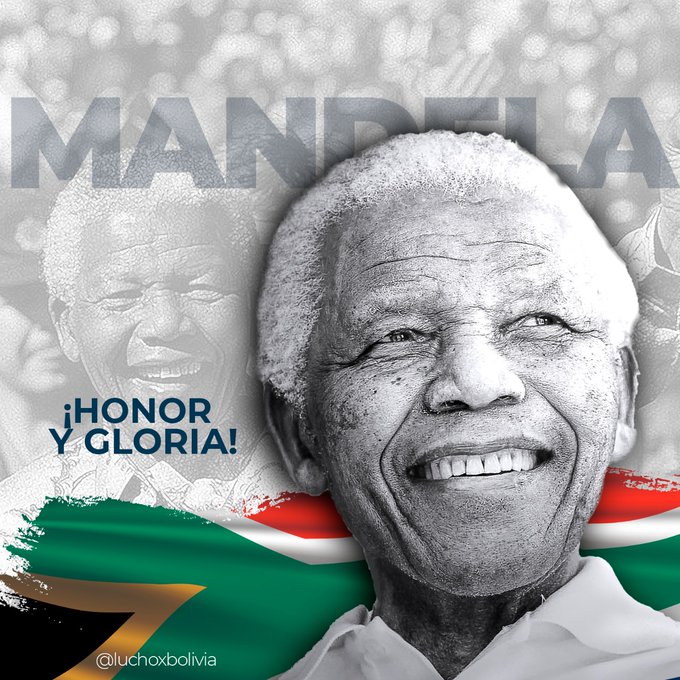 Arce recuerda legado de Mandela y asegura que es inspiración para luchar contra el racismo y la desigualdad