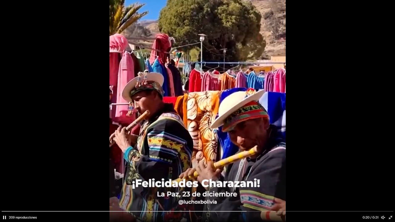 Presidente destaca potencial turístico y de medicina tradicional de Charazani en su 196 aniversario