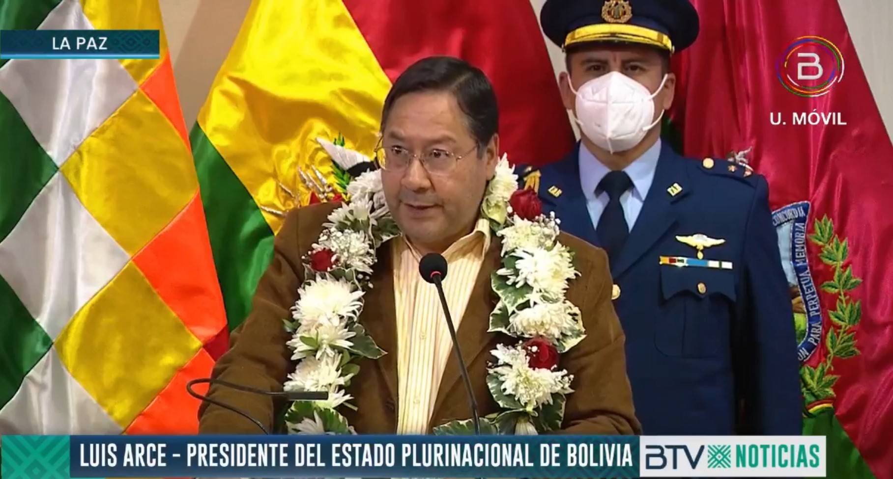 Arce celebra el 70 aniversario de la Confederación de Trabajadores en Salud Pública y destaca su rol de lucha contra el COVID-19 (adelanto)