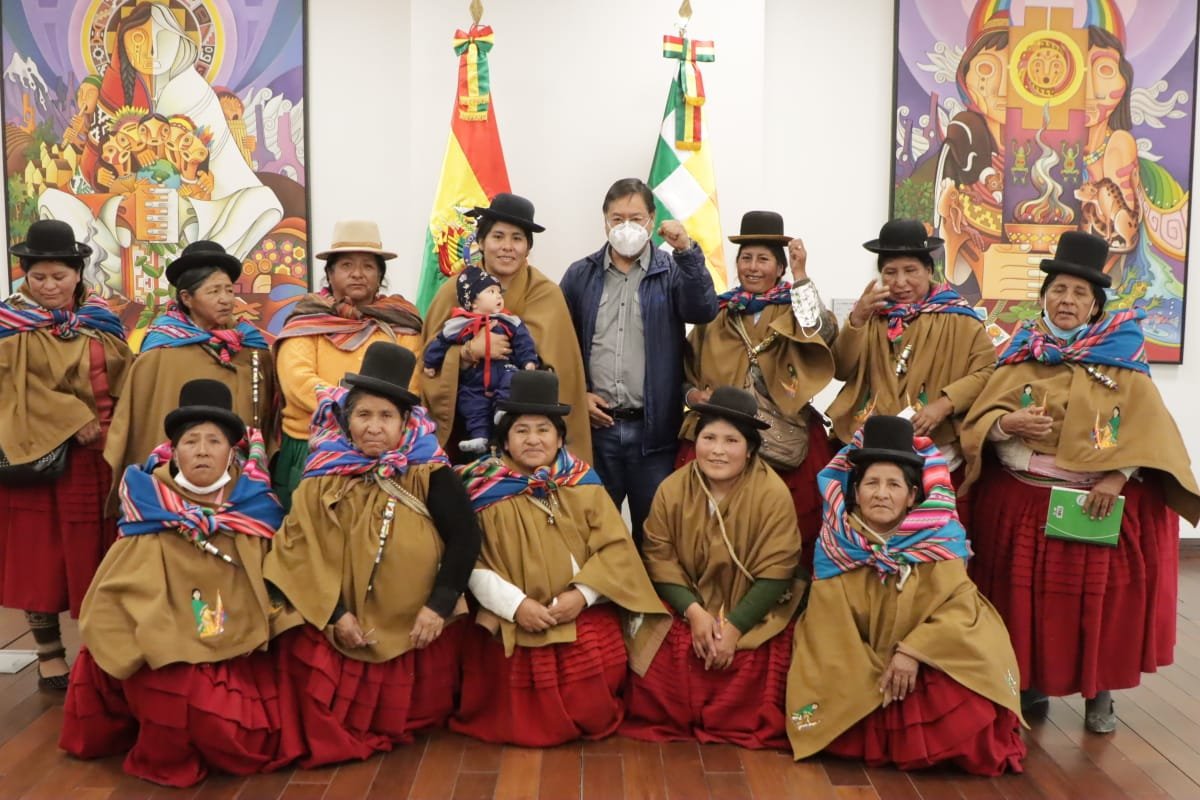 Presidente y Bartolinas conversan sobre proyectos para impulsar el desarrollo de La Paz