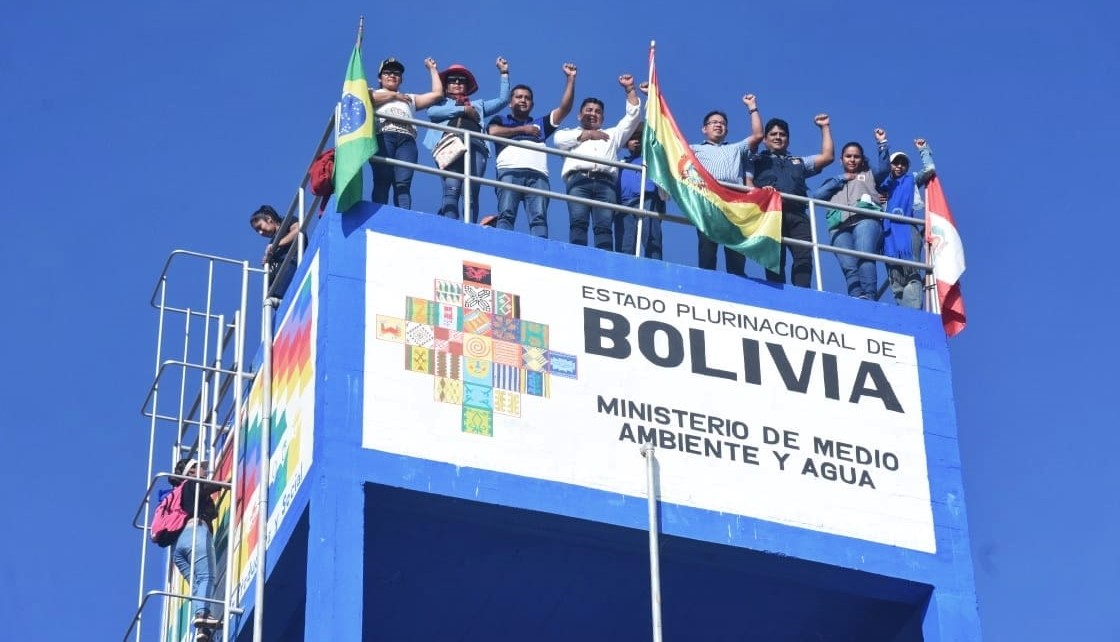 Presidente entrega un sistema de agua potable en San Pedro de Bolpebra con la inversión de más de Bs 1,2 millones