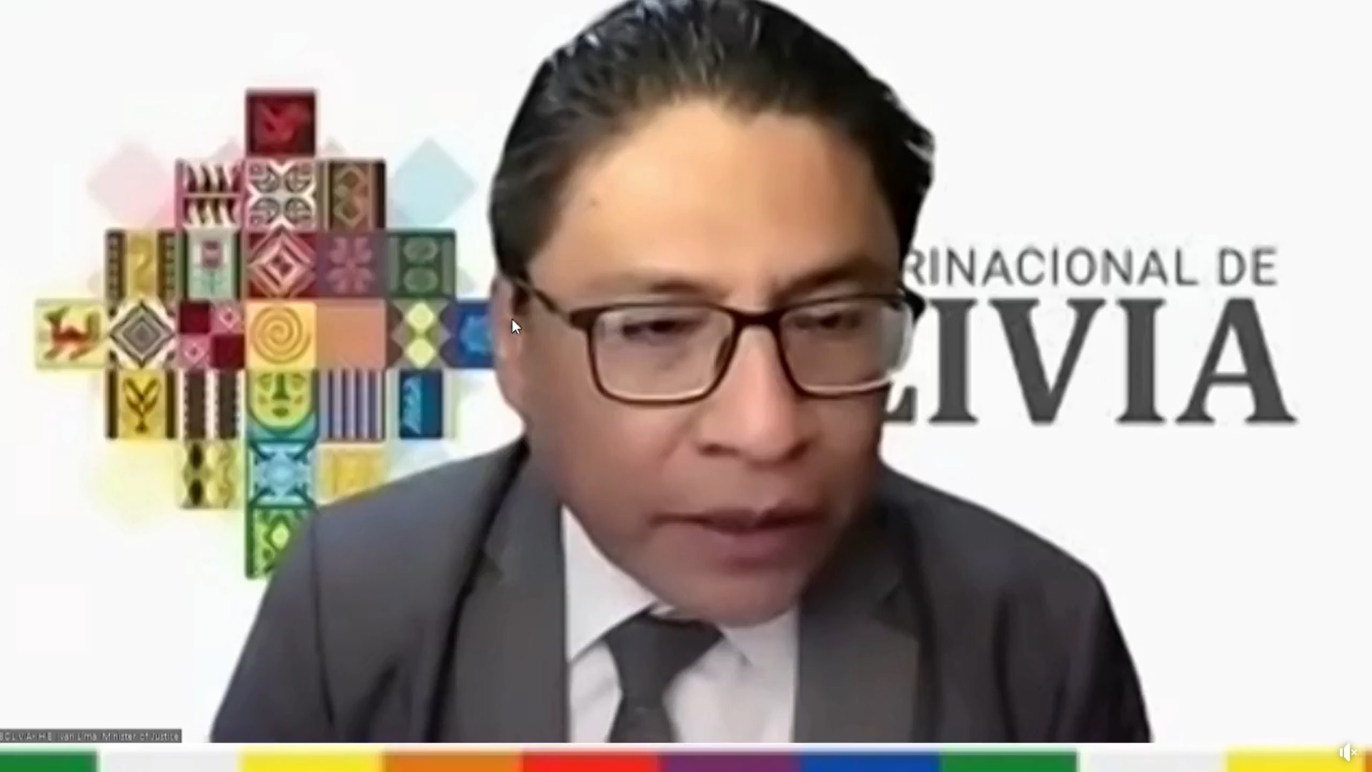 Gobierno señala ante el Consejo de Derechos Humanos que Bolivia viene cumpliendo con las recomendaciones internacionales para las reformas en la justicia