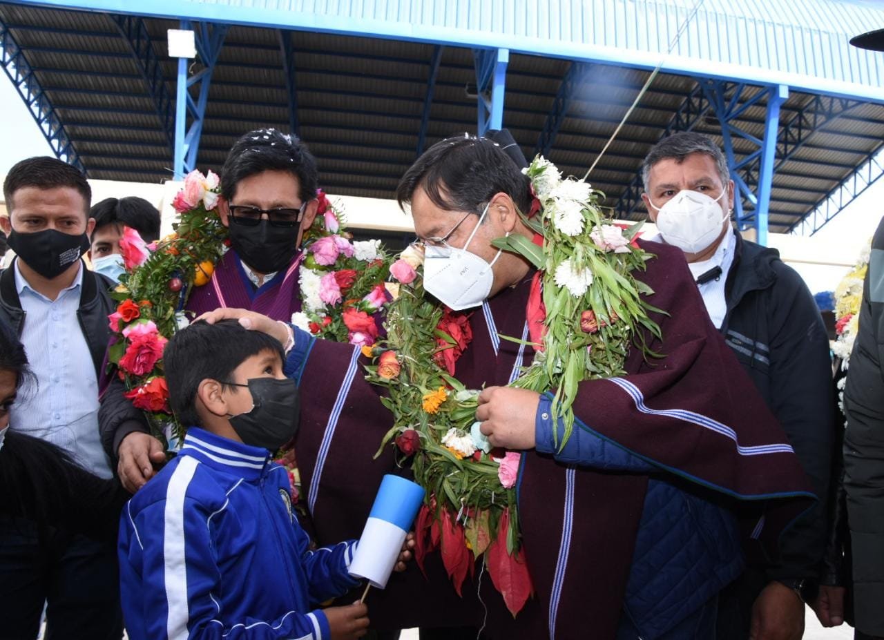 Presidente Arce: Queremos calidad educativa en Bolivia