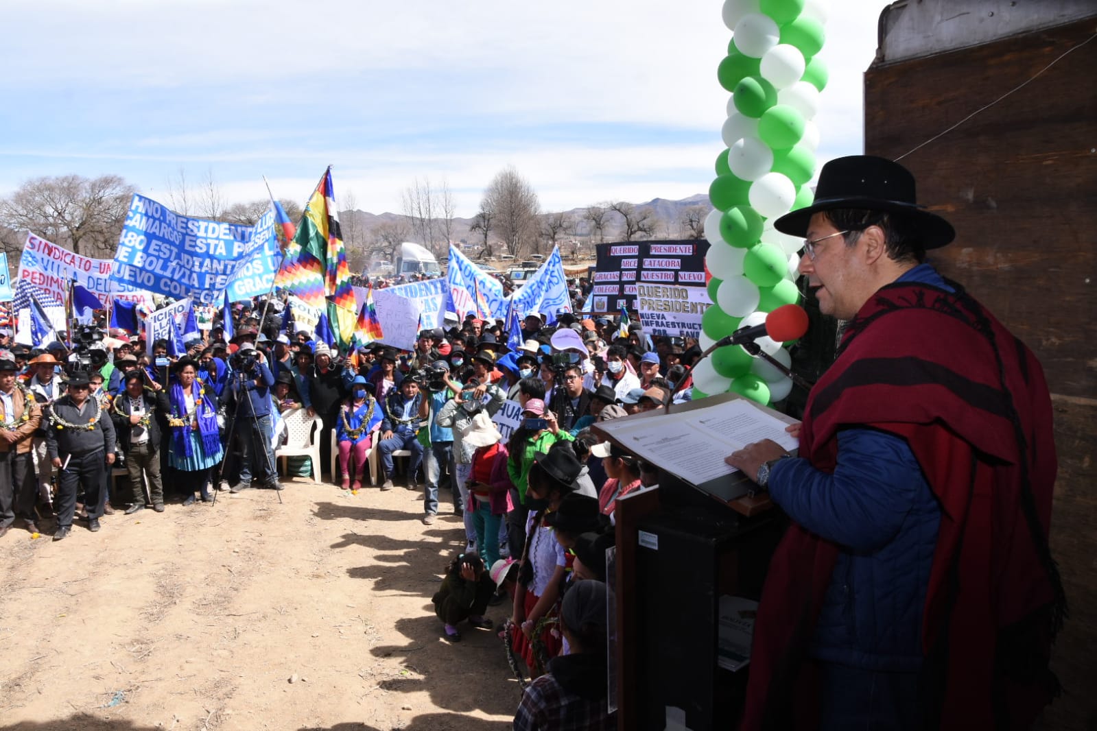 Presidente Arce: “Estamos volviendo a ser una economía envidiable”
