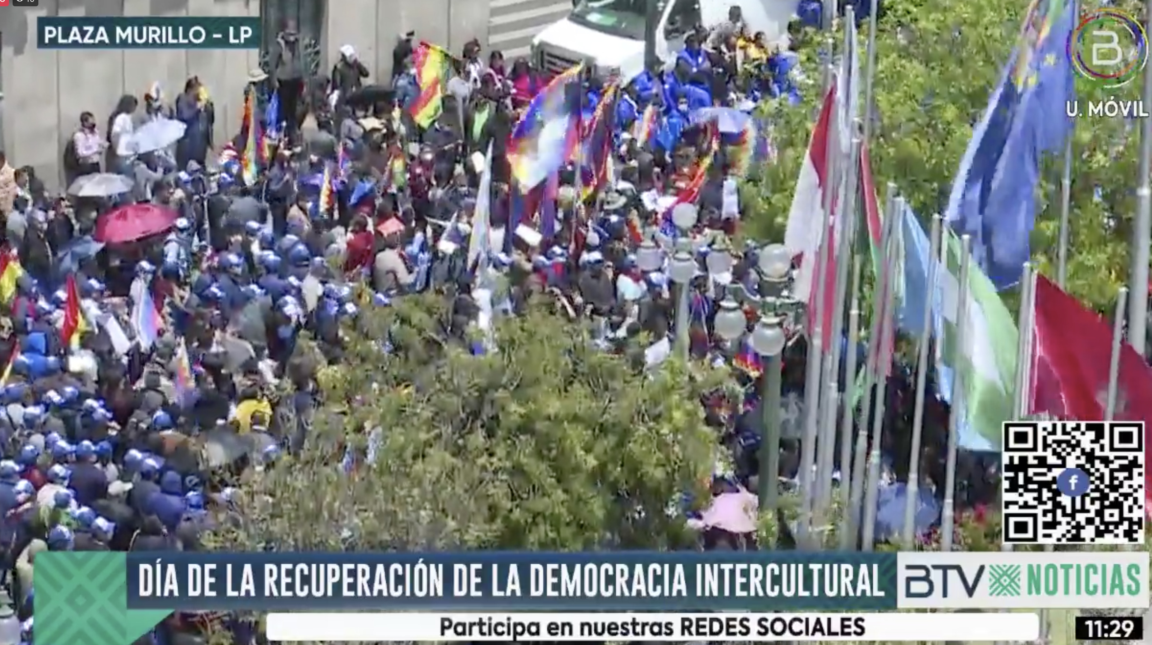 Lucho y David celebran con el pueblo los dos años de la victoria electoral de 2020 y la recuperación de la democracia