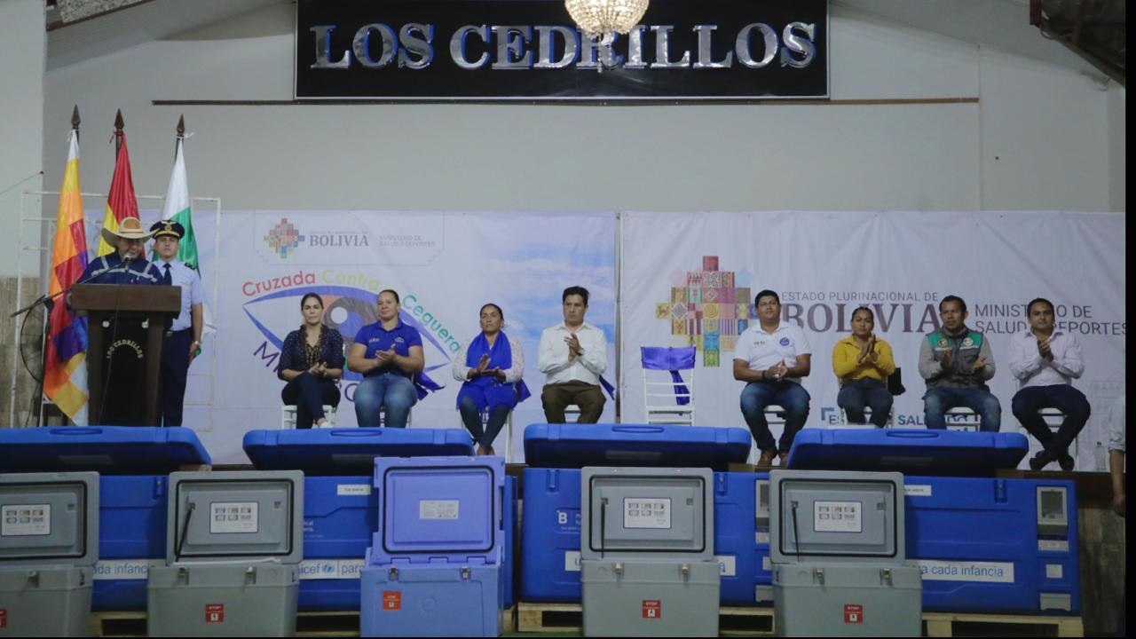 Arce entregó medicamentos, equipos e insumos médicos a municipios de Pando por Bs 69 millones