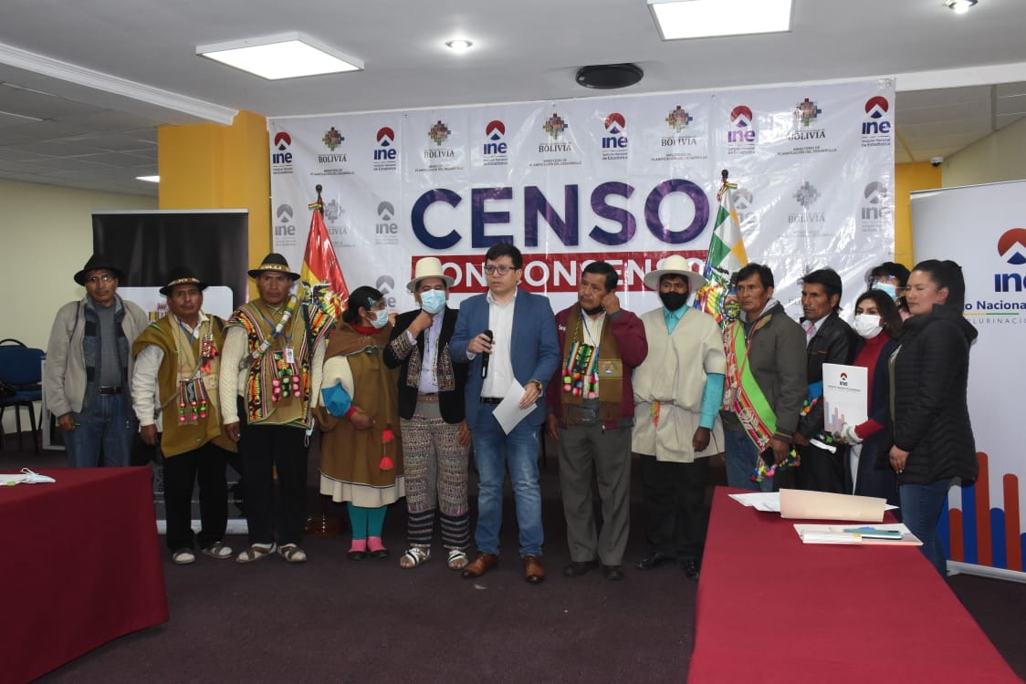 Autoridades indígena originario campesinas ratifican su apoyo al cronograma para un Censo de calidad en Bolivia