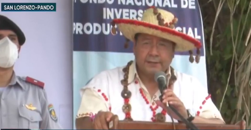 Presidente entrega ampliación del sistema de agua potable en San Lorenzo, Pando