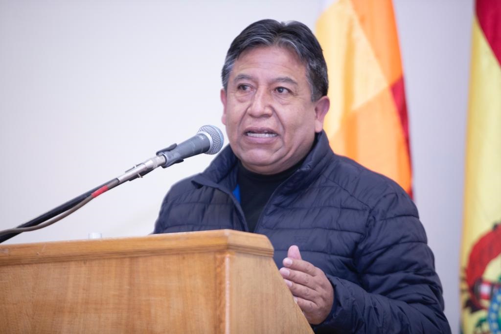 Choquehuanca pide a alcaldes planificar y ser como autoridades originarias, “no piensan en sus bolsillos”