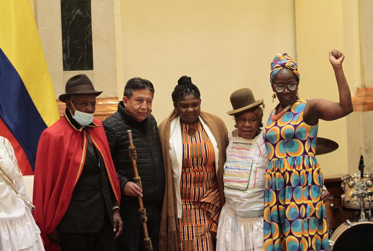 Vicepresidente afirma que Bolivia acompaña la lucha del pueblo colombiano