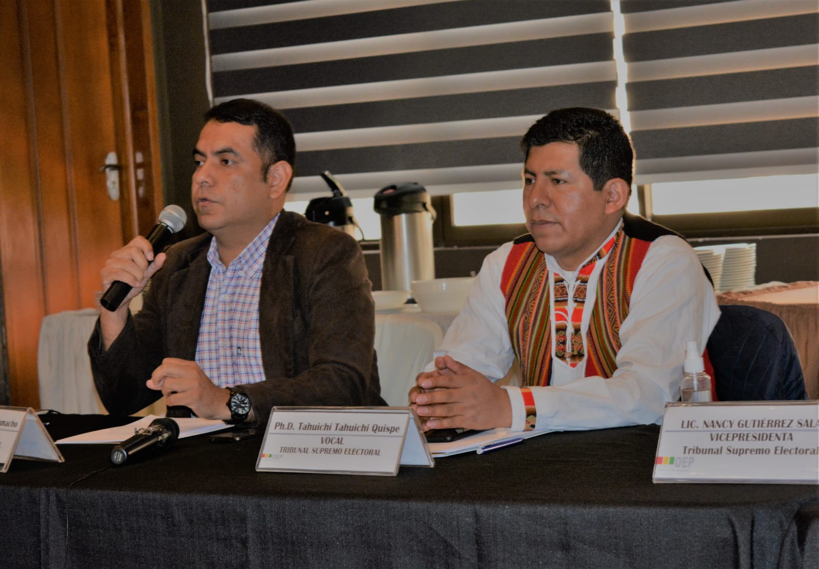 Vocal del TSE alerta sobre un “alto riesgo” de que la delimitación de circunscripciones sea politizada