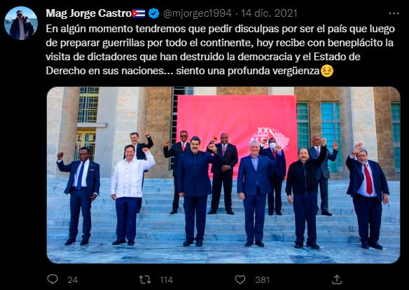 Analista Moldiz asegura que el cubano expulsado está vinculado a la ultraderecha y confirmó que hace política