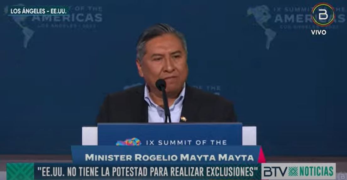 Canciller: La OEA participó en el golpe de Estado que consolidó a un gobierno de facto con base en la represión y uso de fuerza letal