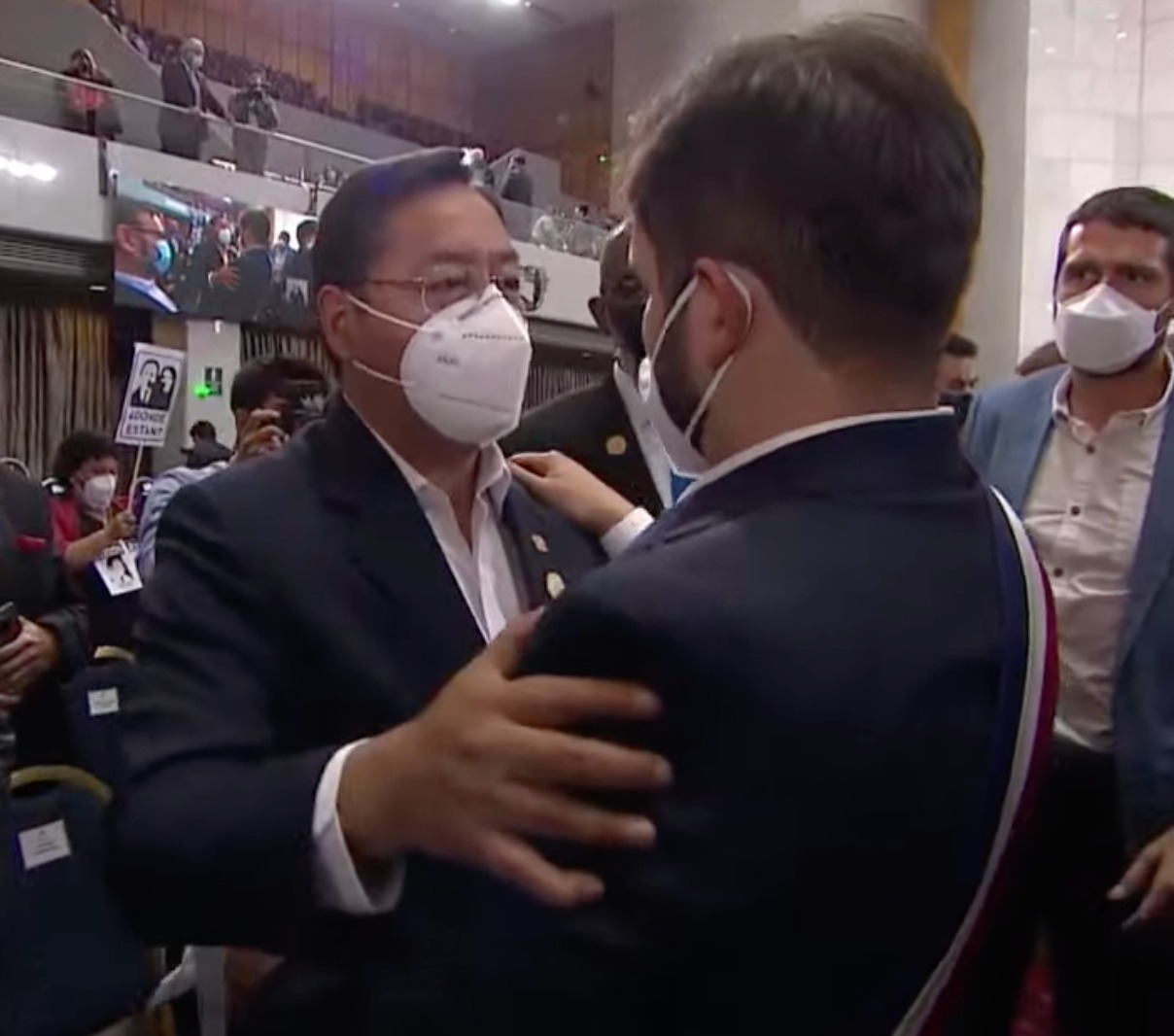 Presidente Arce felicita a Boric y asegura que su investidura fortalecerá la hermandad entre Bolivia y Chile