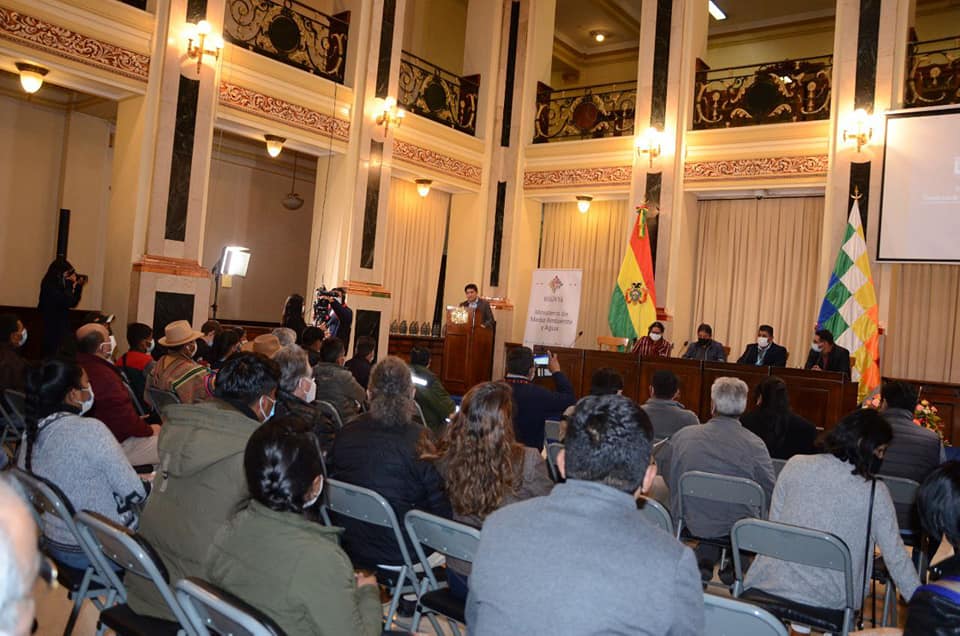 Recogerán experiencias para construir la postura Bolivia en la Conferencia de Estocolmo