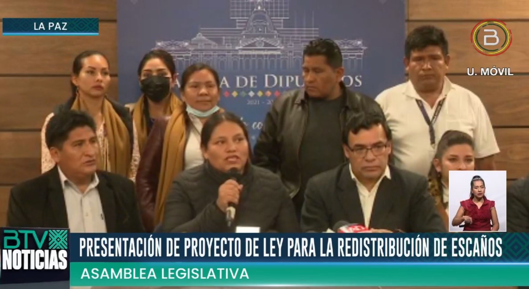 Presentan anteproyecto de ley para la redistribución de escaños con base en resultados del Censo 2024