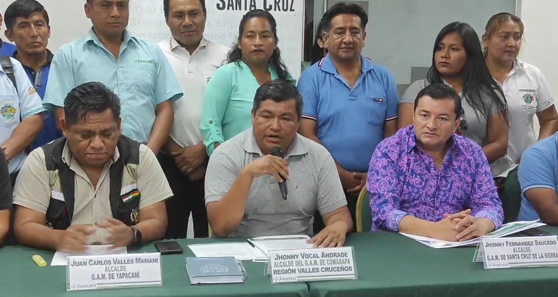 Amdecruz respalda censo de consenso y rechaza el paro, alcalde Fernández pide deponer posiciones extremas