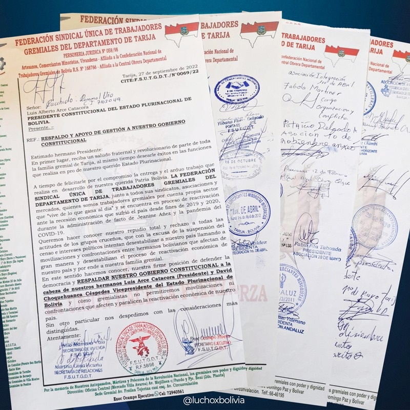 Arce destaca a la Bolivia que trabaja y que no está dispuesta a poner en riesgo lo avanzado