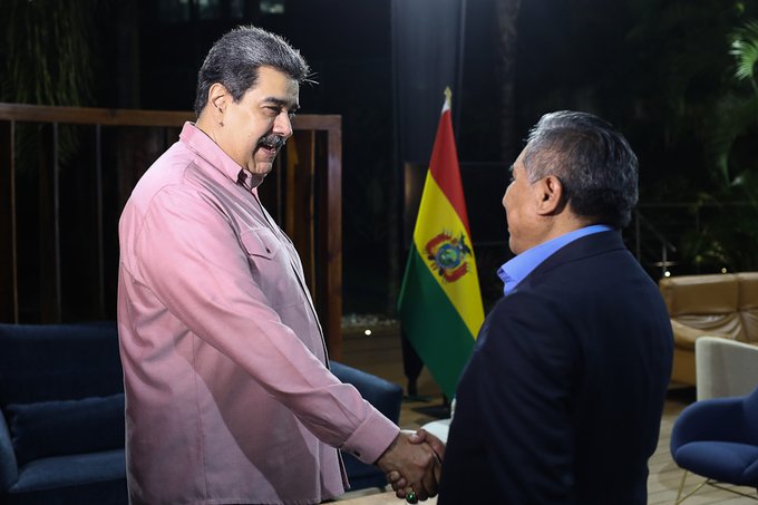 Bolivia y Venezuela acuerdan elevar al más alto nivel sus relaciones diplomáticas