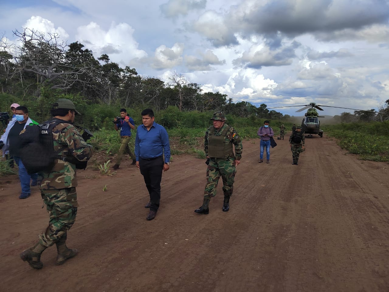 Santa Cruz: Operativo Palmar neutraliza puente aéreo e interviene pista clandestina