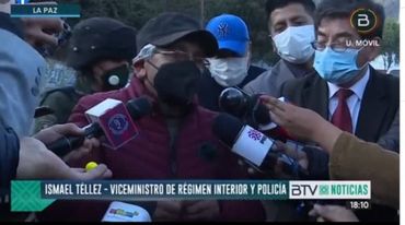 Viceministro Tellez denuncia que cocaleros movilizados detonan cachorros de dinamita