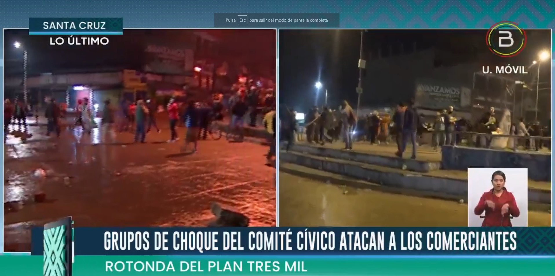 En jornada de paro grupos de choque violentos atacan vigilia, casa del alcalde y amedrentan a los que trabajan 