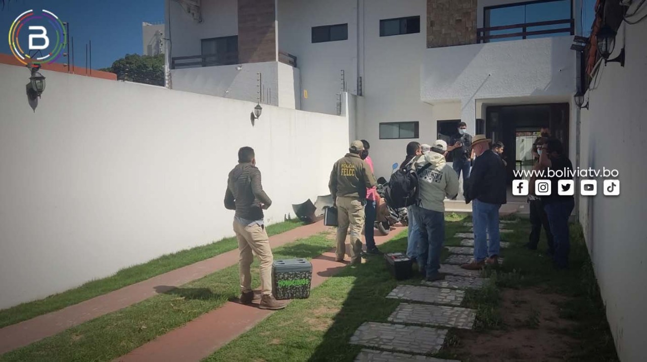 FELCC secuestra documentación del domicilio del hermano de Misael Nallar