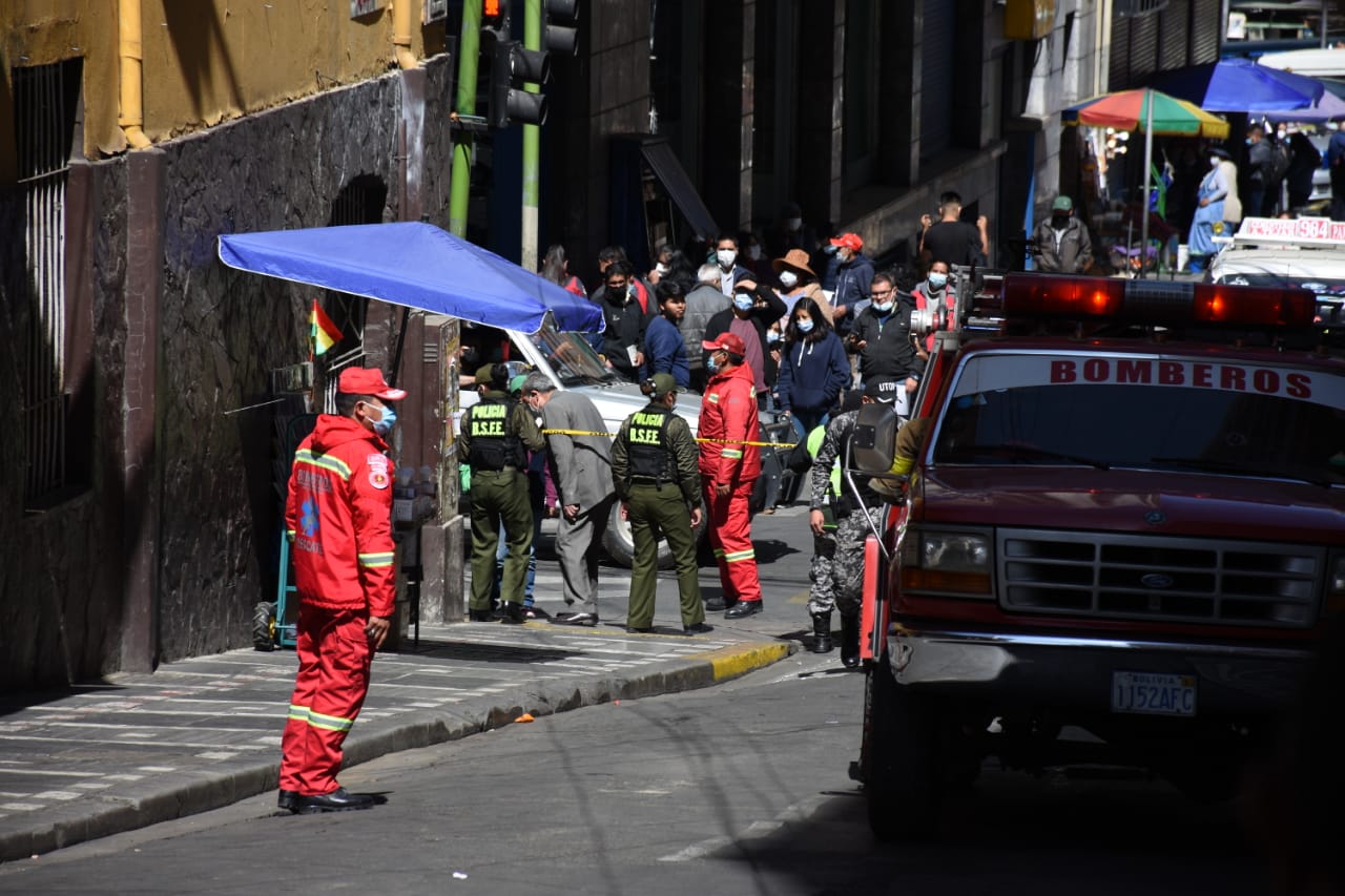 Bomberos descartan presencia de un aparato explosivo en el Ministerio de Trabajo 