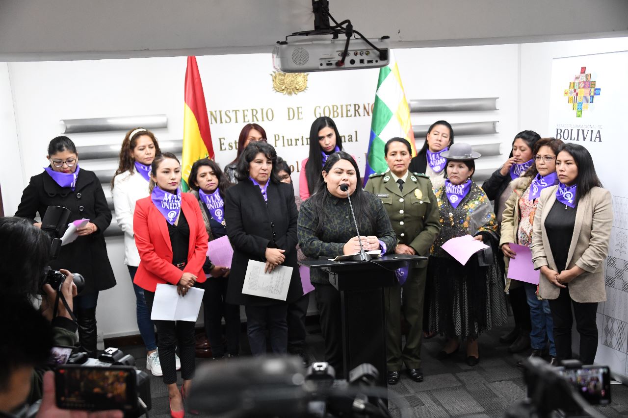 Ministerio de Gobierno y Policía impulsan encuentro “Di no a la violencia”