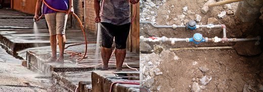 Defensa del Consumidor pide denunciar conexiones clandestinas o filtraciones de agua