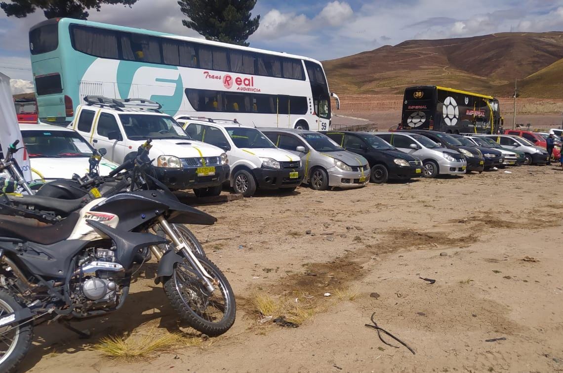 Plan del Sur logra la incautación de 33 motorizados ilegales con placas clonadas en Potosí y Chuquisaca