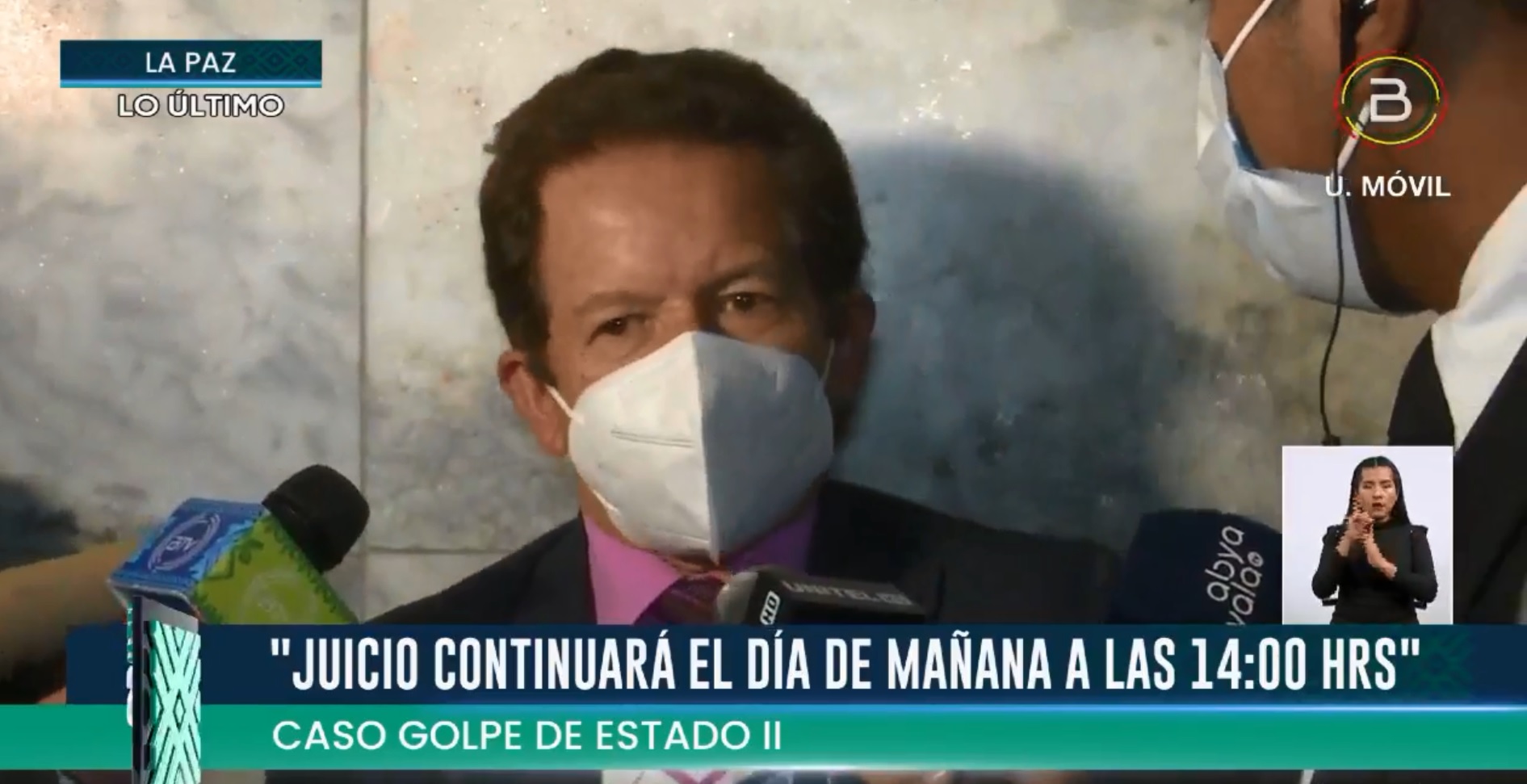 Golpe de Estado II: Audiencia de alegatos ingresa en cuarto intermedio hasta las 14.00 del martes (amplia)