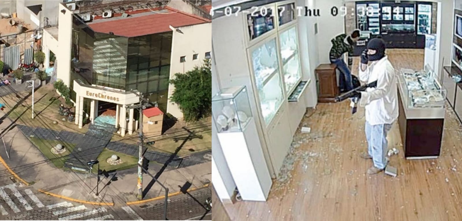 Fase final del juicio: Realizan inspección ocular a la joyería Eurochronos en Santa Cruz