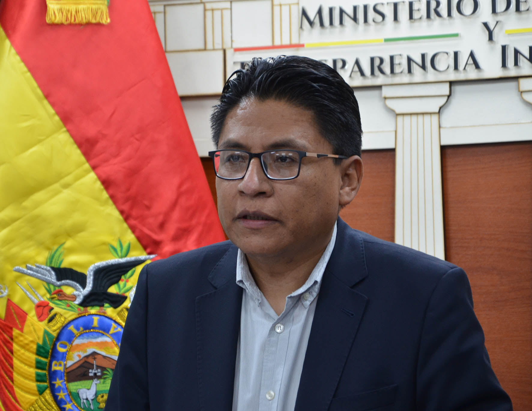 Ministro de Justicia destaca acuerdo para consolidar plataforma única de gestión de causas en Bolivia