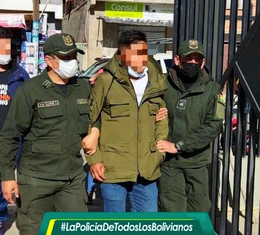 Policía arresta a estudiante presuntamente involucrado en gasificación que provocó cuatro muertes en Potosí