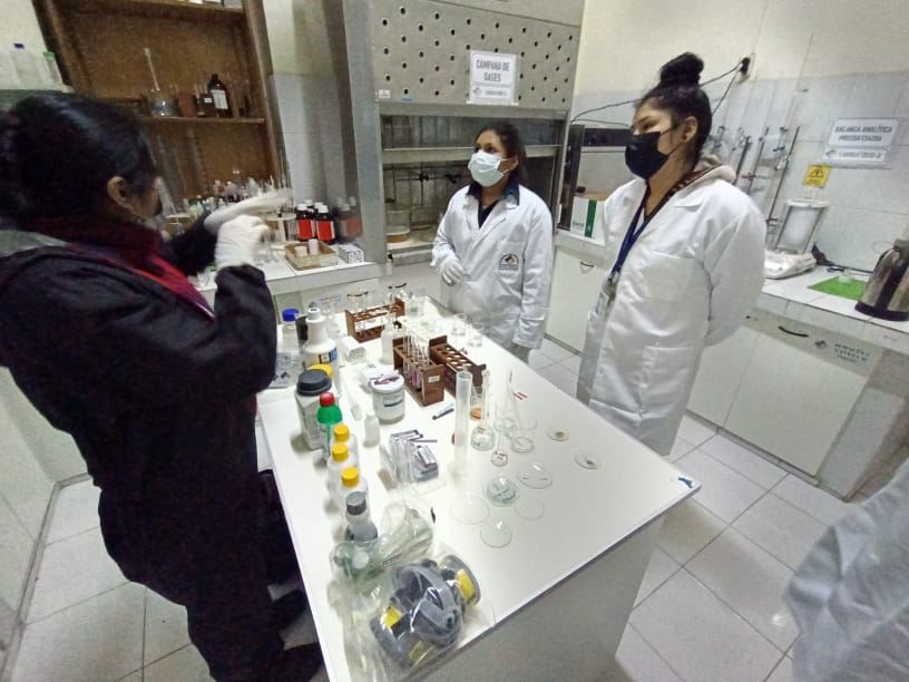 Inspectores de la DGSC optimizan sus técnicas para identificar sustancias químicas in situ