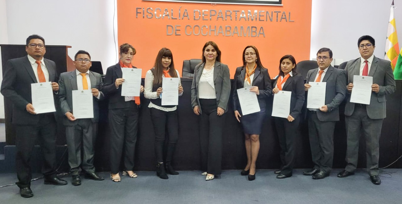 Ministerio Público institucionaliza a 55 nuevos fiscales de materia en el país