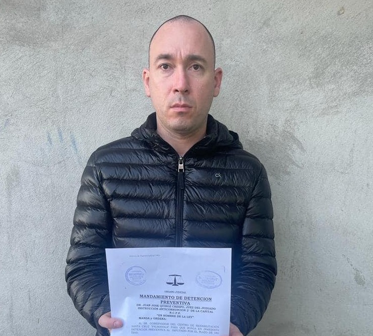 Guillermo Parada es aislado de manera preventiva en Palmasola 