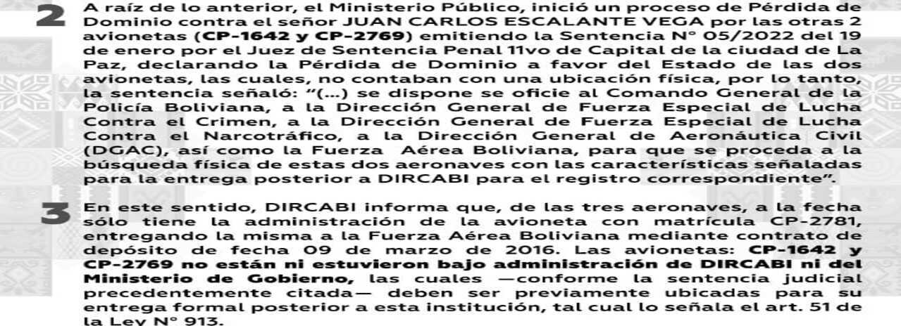 La avioneta secuestrada en Paraguay era buscada en Bolivia, no cuenta con certificación de aeronavegabilidad