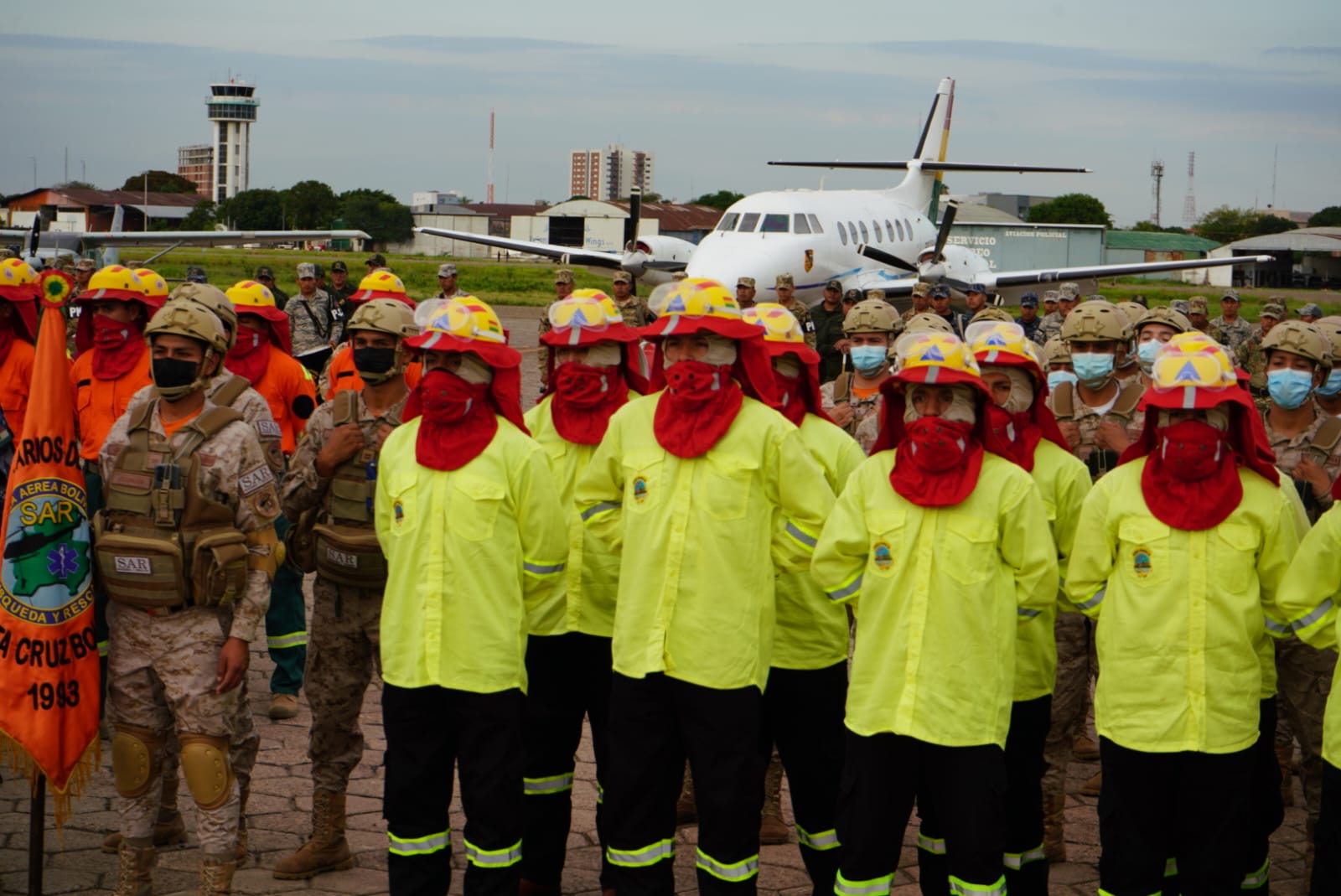Media docena de ministerios coordinan acciones para enfrentar incendios en Santa Cruz