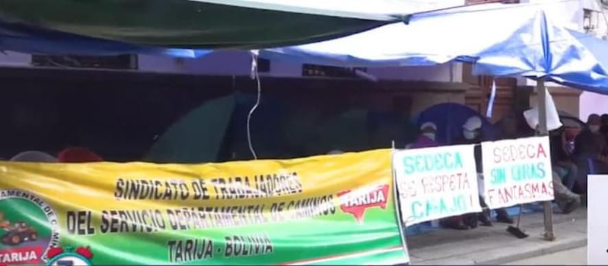 Trabajadores de exsedeca cumplen 26 días de huelga de hambre