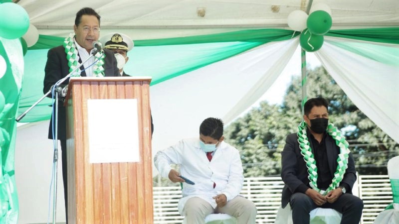 Presidente garantiza Bs 133 millones para equipar el Hospital de Tercer Nivel de Yacuiba