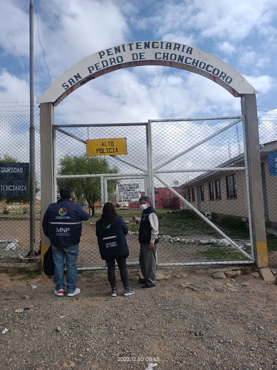 Defensoría del Pueblo vigila la protección de los derechos humanos de Luis Fernando Camacho