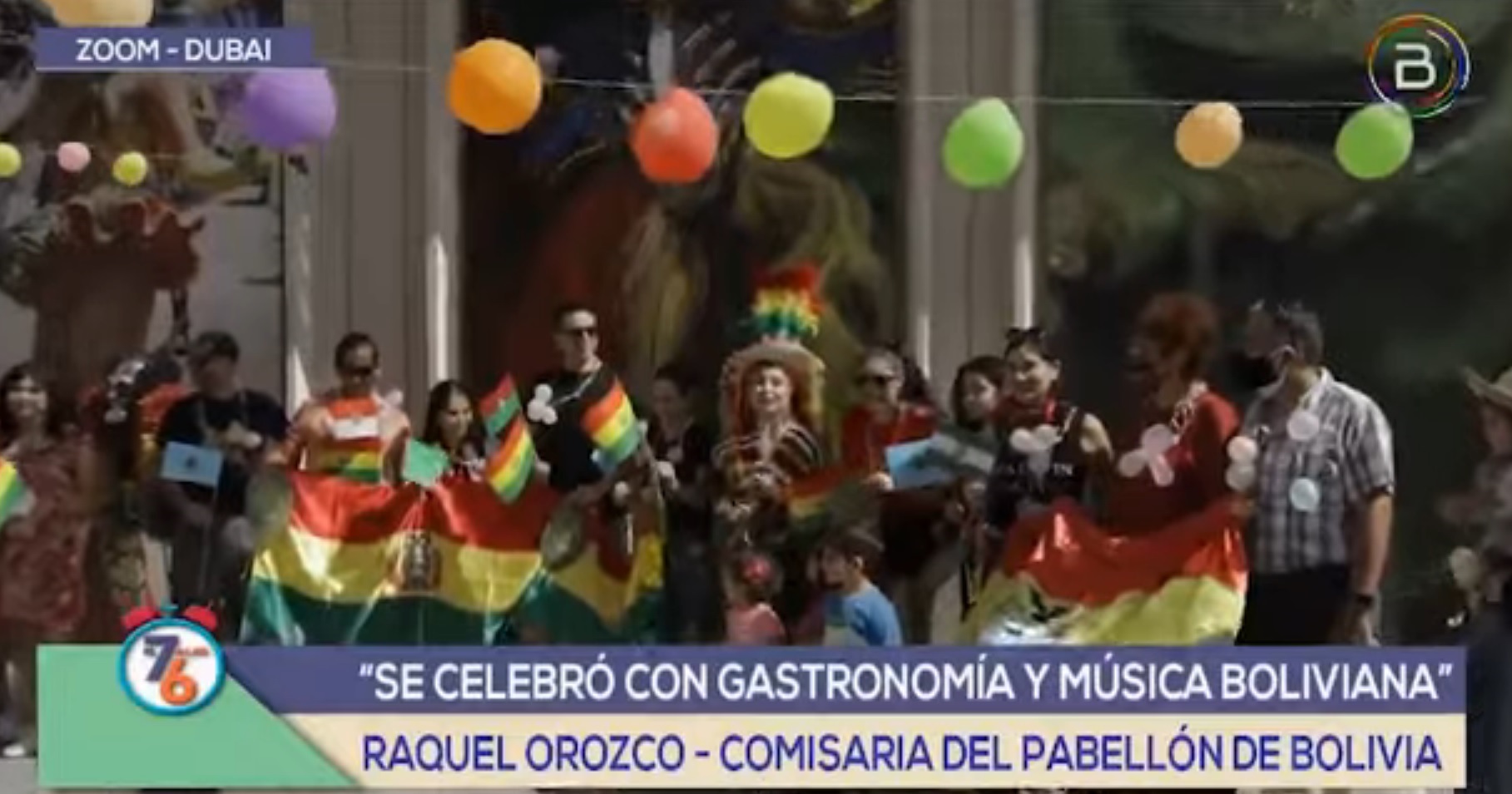 Expo Dubai: Pabellón de Bolivia recibe cerca de 1.000 visitantes por día