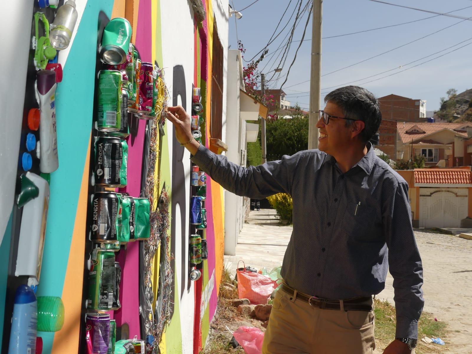 La Paz: Estrenan Punto Verde Educativo pensado impulsar el reciclaje y el cuidado ambiental