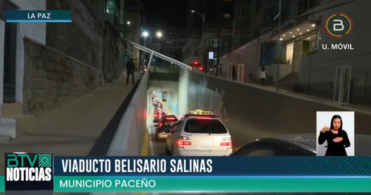 A días de su inauguración, el viaducto Belisario Salinas se constituye en foco de embotellamiento