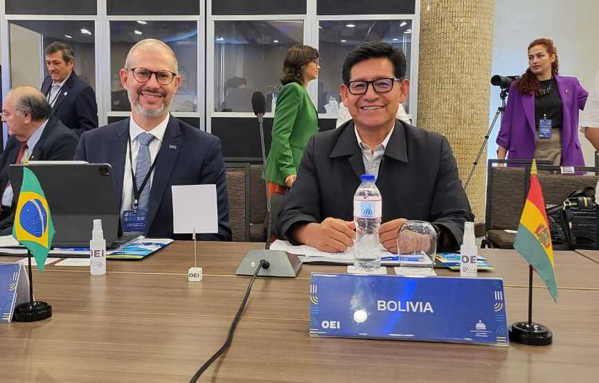 Bolivia destaca recuperación del derecho a la educación en la XIV Asamblea General Ordinaria de la OEI