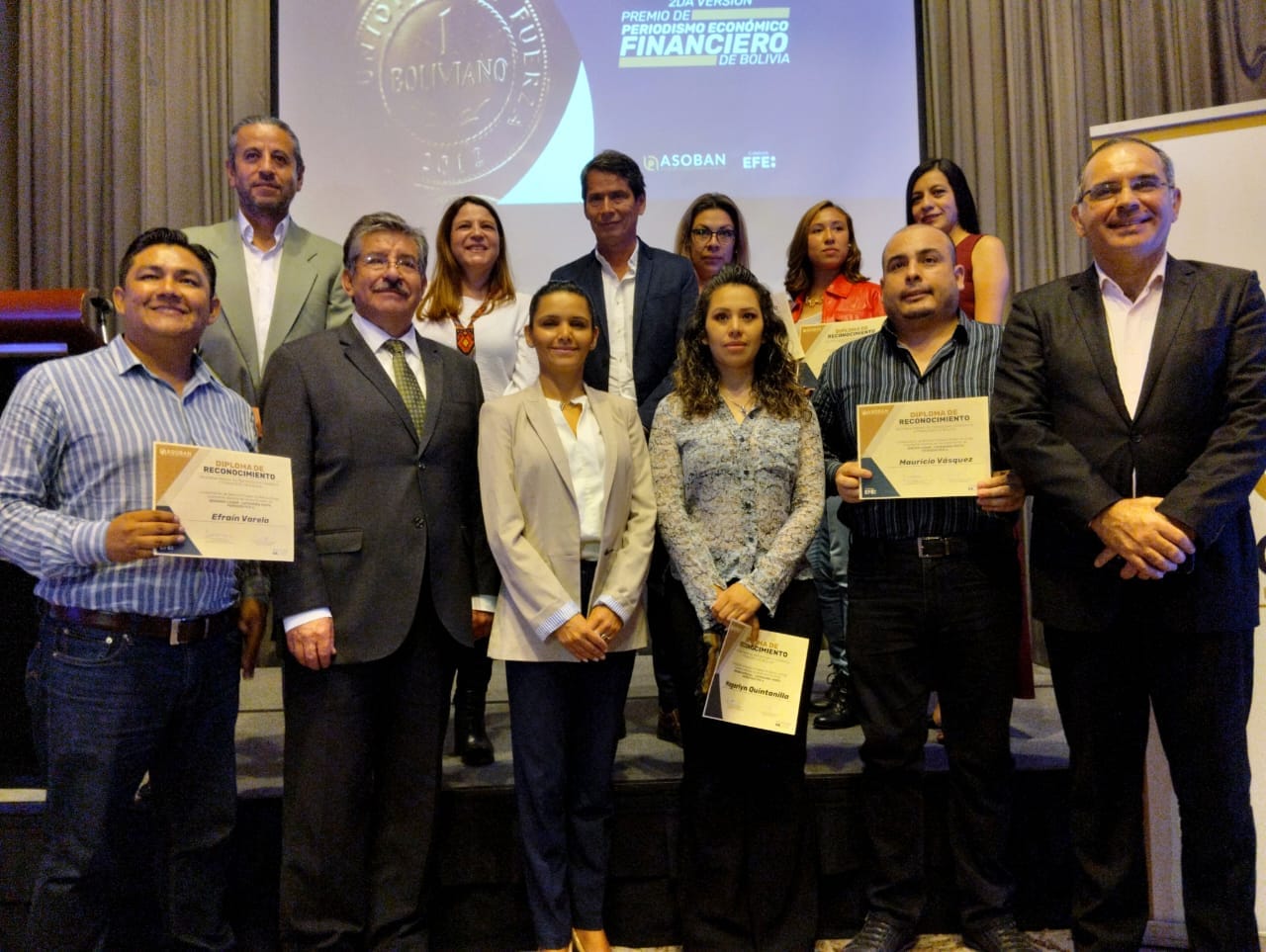 Periodista de BTV Magerlyn Quintanilla gana premio de Asoban en video investigativo económico