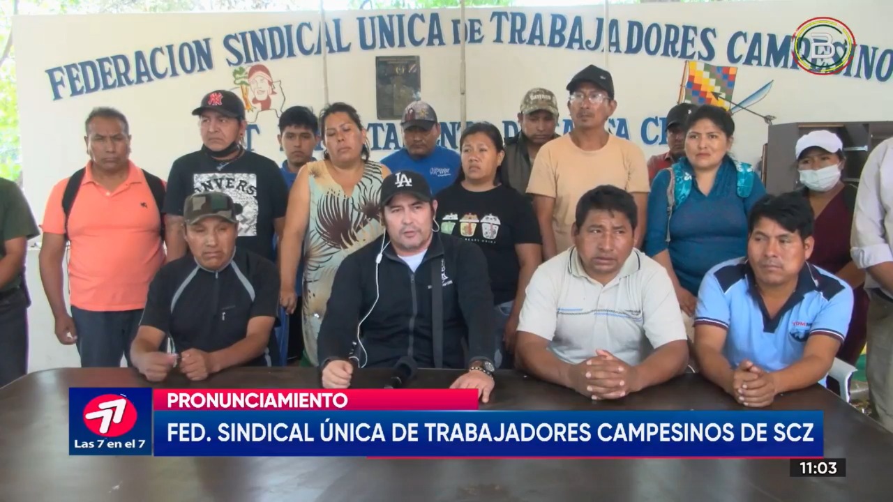 Campesinos de Santa Cruz califican de “terrorismo” ataque a sus instalaciones y plantean la denuncia en el ámbito internacional